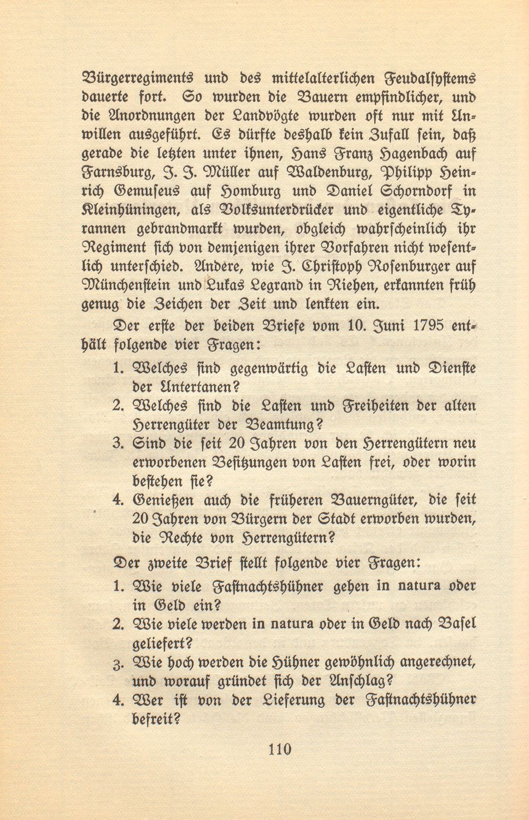 Die Lasten der baslerischen Untertanen im 18. Jahrhundert – Seite 2