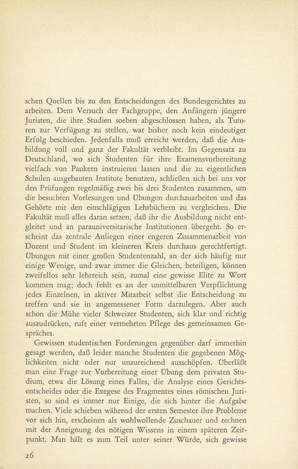 Die Juristische Fakultät der Universität Basel – Seite 11