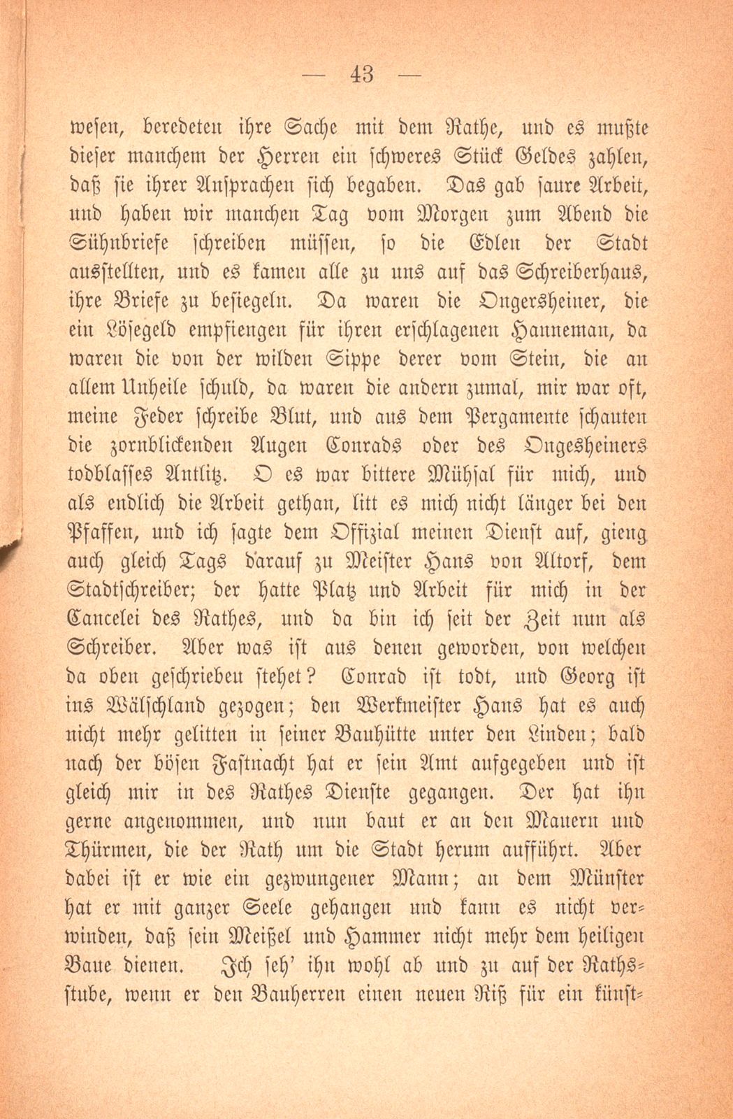 Aus dem Tagebuch des Schreibers Giselbert. (1376-1378) – Seite 31