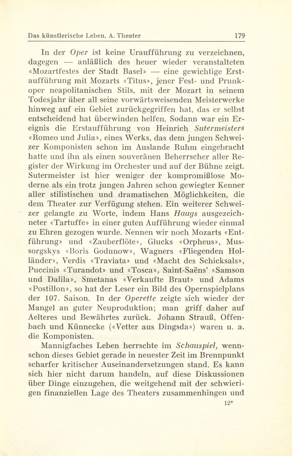 Das künstlerische Leben in Basel vom 1. Oktober 1940 bis 30. September 1941 – Seite 2