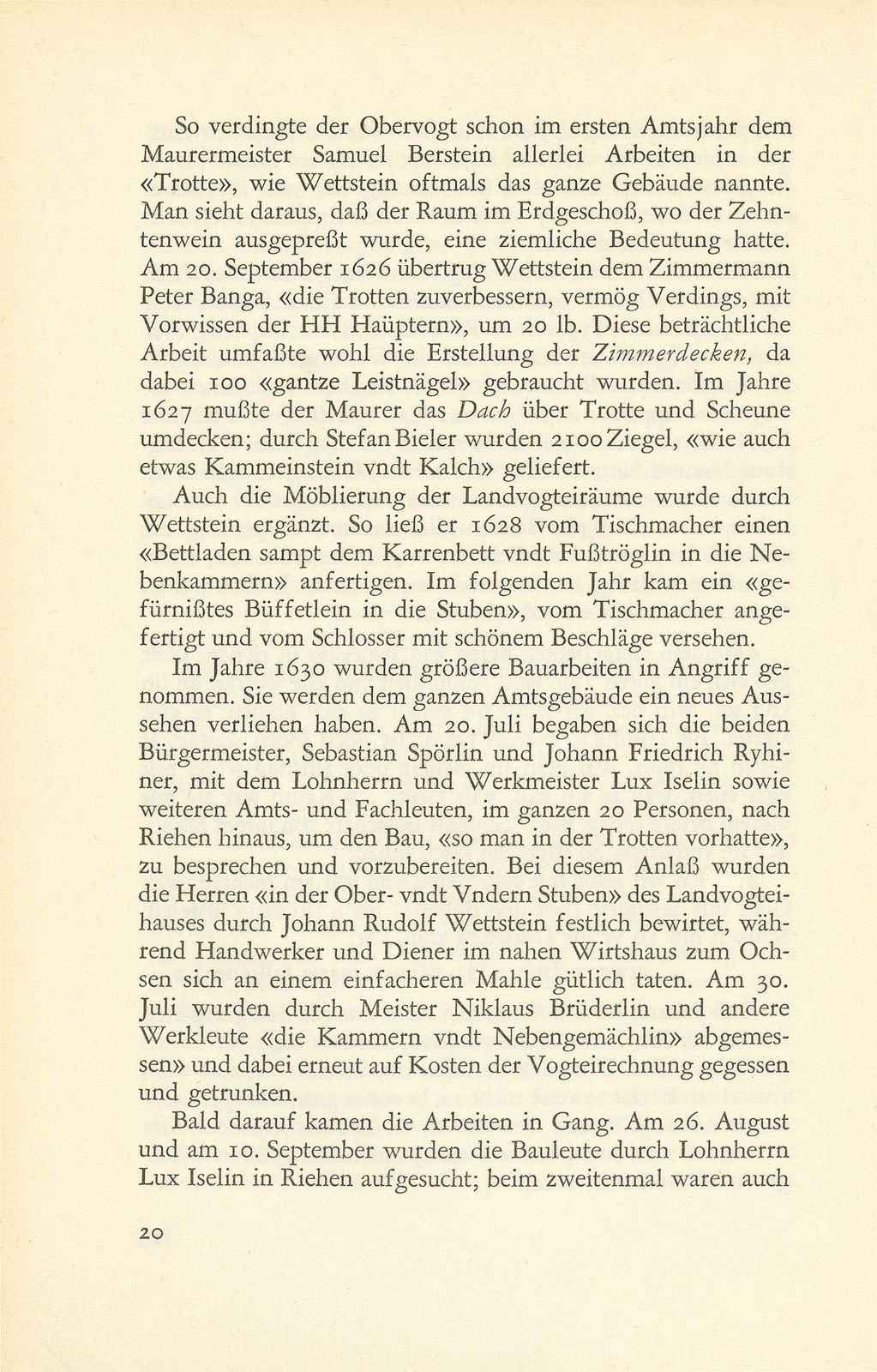 Johann Rudolf Wettstein und Riehen – Seite 9