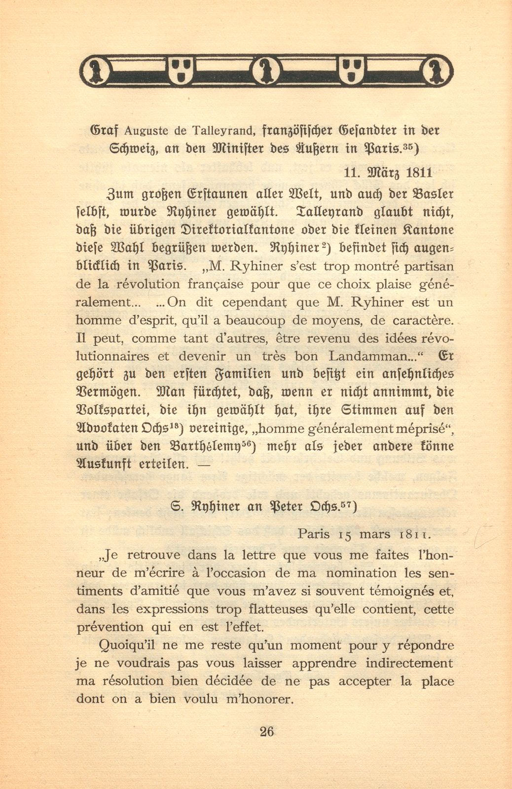 Die Bürgermeisterwahl im Jahre 1811 – Seite 26