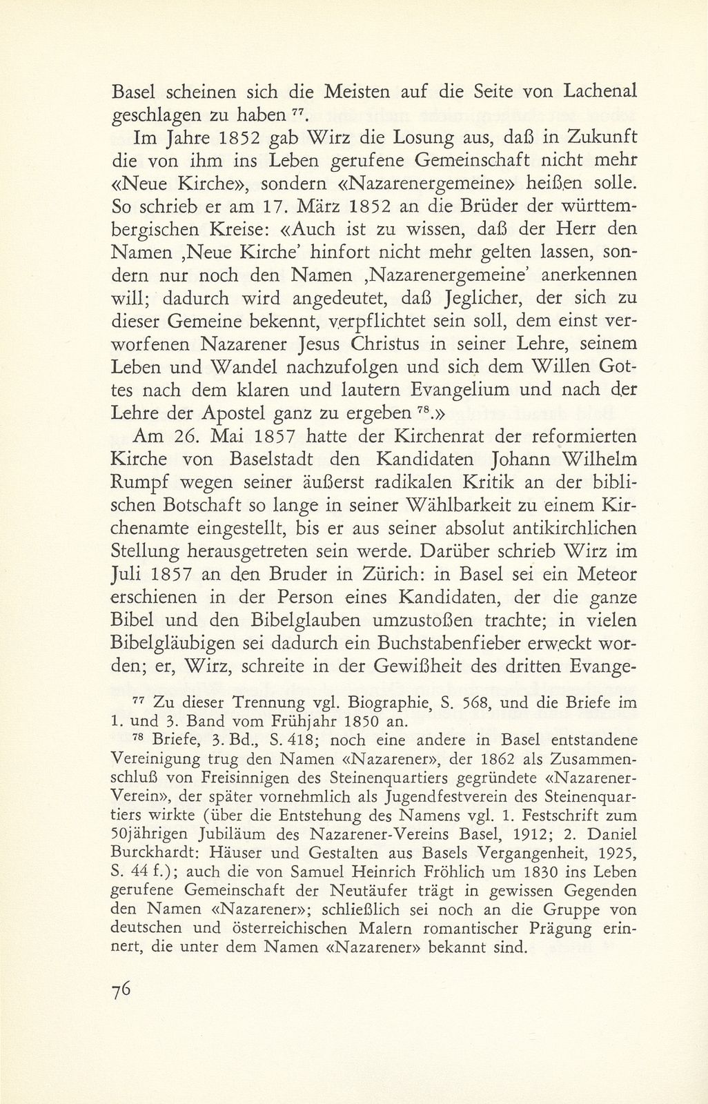 Der Basler Seidenbandweber Johann Jakob Wirz als Hellseher und Gründer der Nazarenergemeine – Seite 27