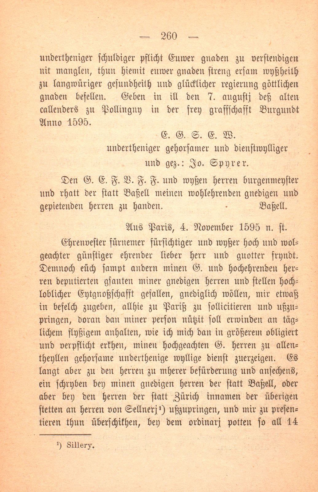 Schicksal einiger Basler Fähnlein in französischem Sold. (1589-1593.) – Seite 109