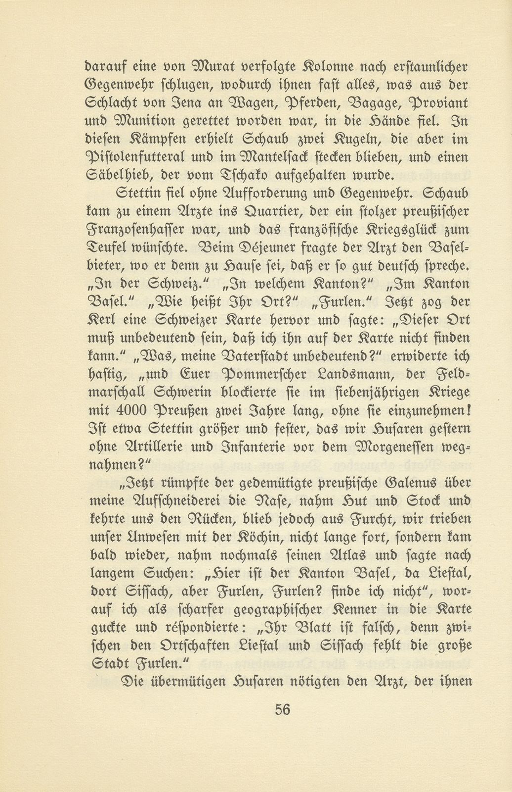 Benedikt Schaub, ein Liestaler Veteran aus den napoleonischen Kriegen – Seite 22