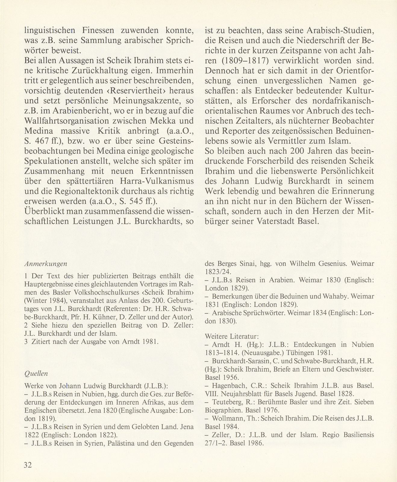 Das wissenschaftliche Werk von ‹Scheik Ibrahim› aus humangeographischer Sicht – Seite 8