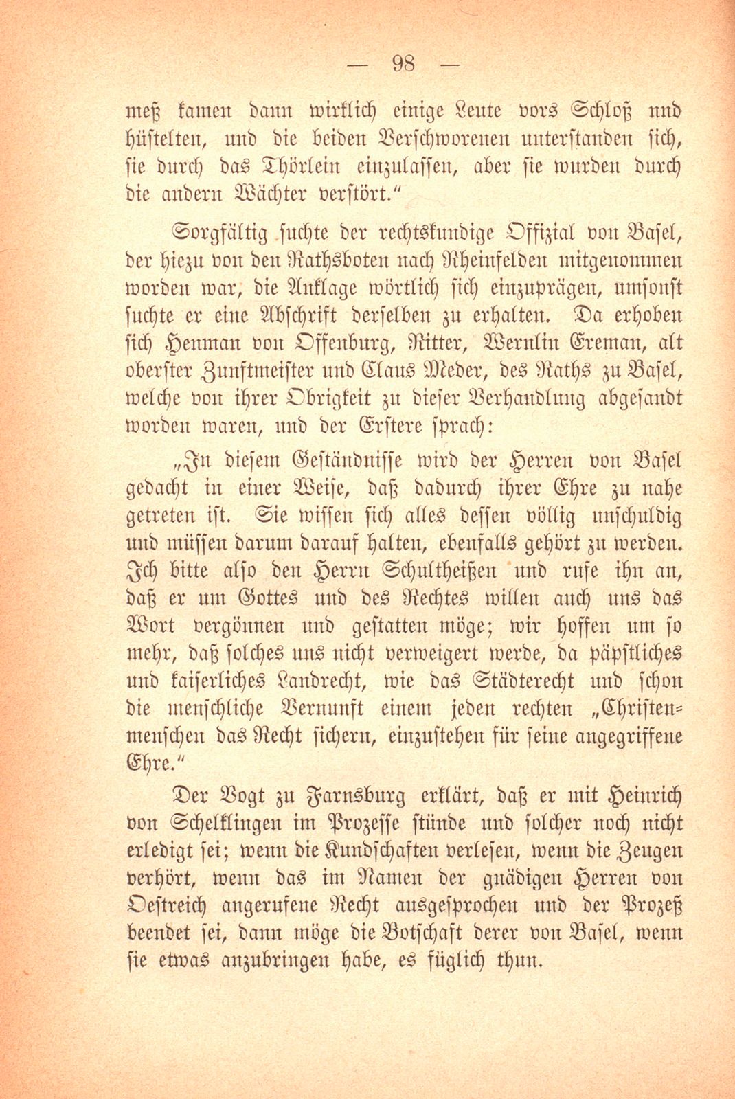 Drei Blätter aus der Geschichte des St. Jakobkrieges – Seite 31