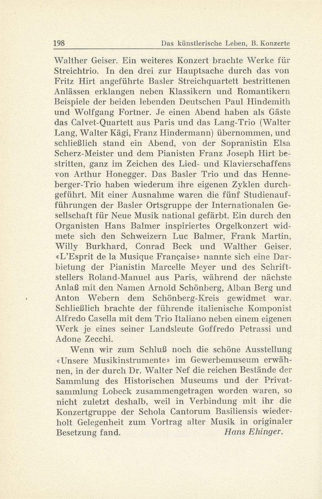 Das künstlerische Leben in Basel vom 1. Oktober 1939 bis 30. September 1940 – Seite 5