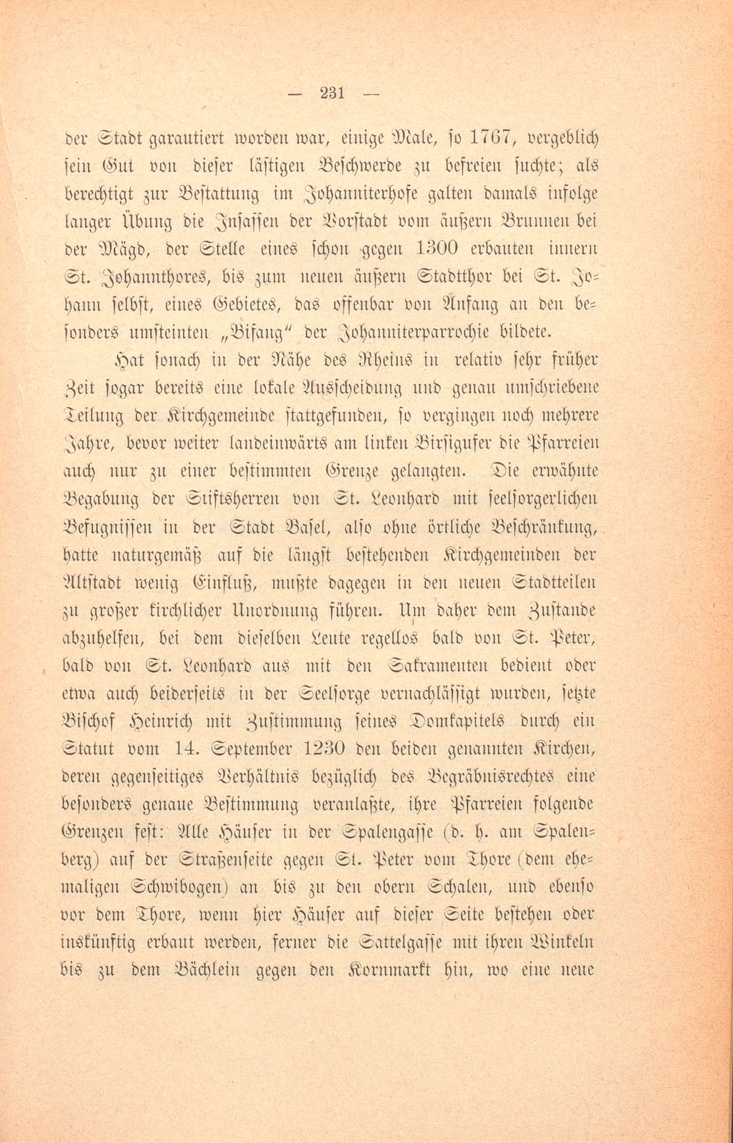 Die Kirchgemeinden Basels vor der Reformation – Seite 12