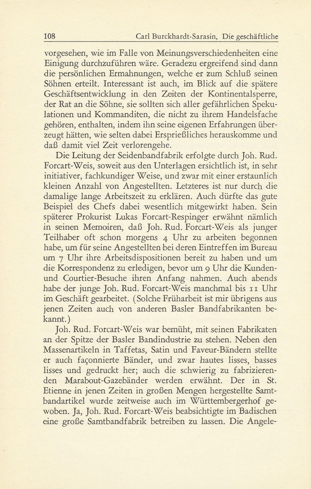 Die geschäftliche Tätigkeit von Johann Rudolf Forcart-Weis 1749-1834 – Seite 7