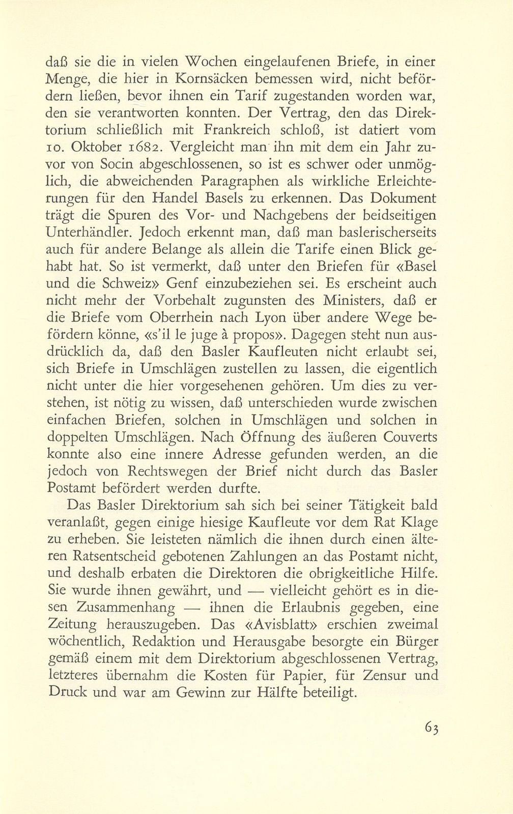 Das Direktorium der Kaufmannschaft zu Basel (1682-1798) – Seite 10