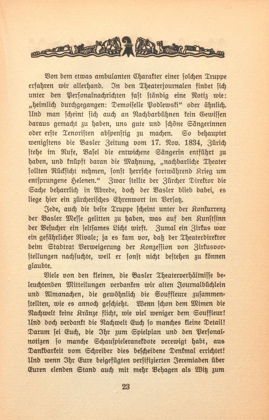 Das alte Basler Theater auf dem Blömlein – Seite 23