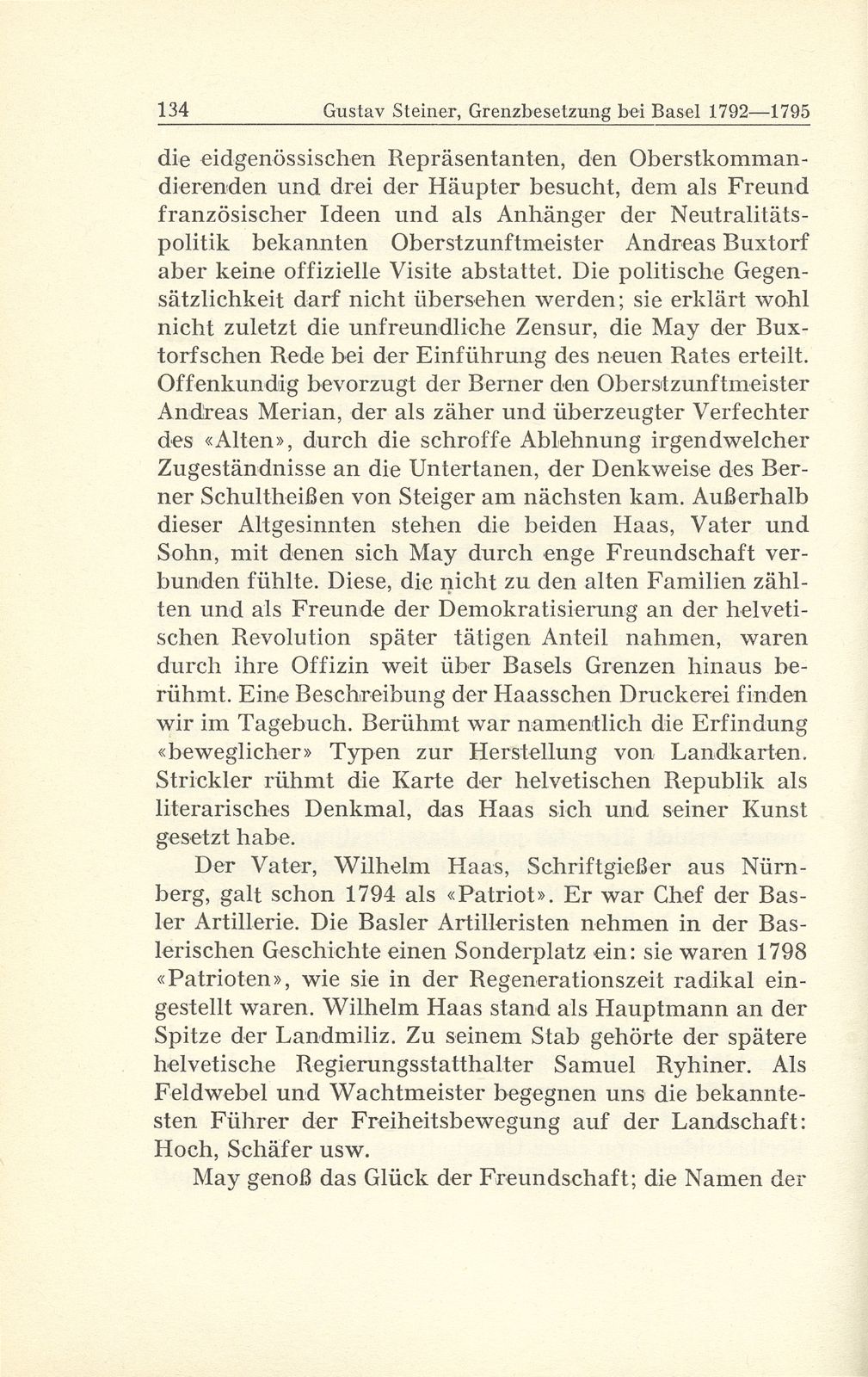 Grenzbesetzung bei Basel im Revolutionskrieg 1792-1795 – Seite 33