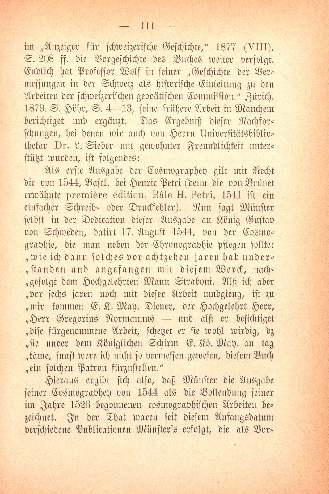 Sebastian Münsters Cosmographey – Seite 2