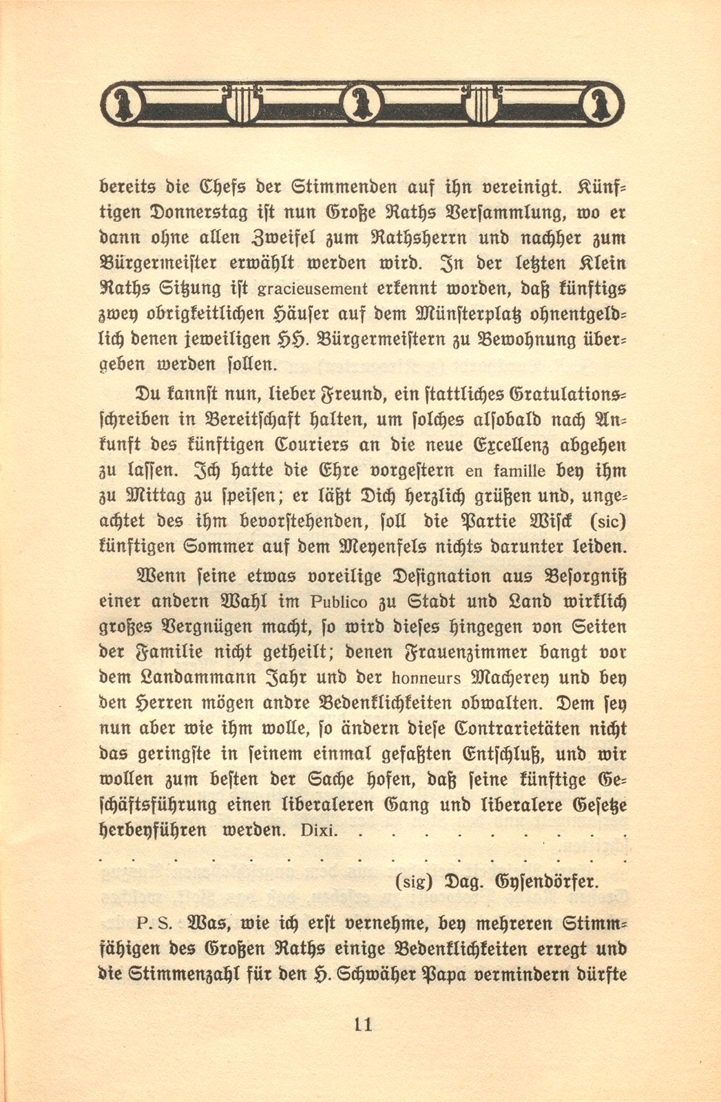 Die Bürgermeisterwahl im Jahre 1811 – Seite 11