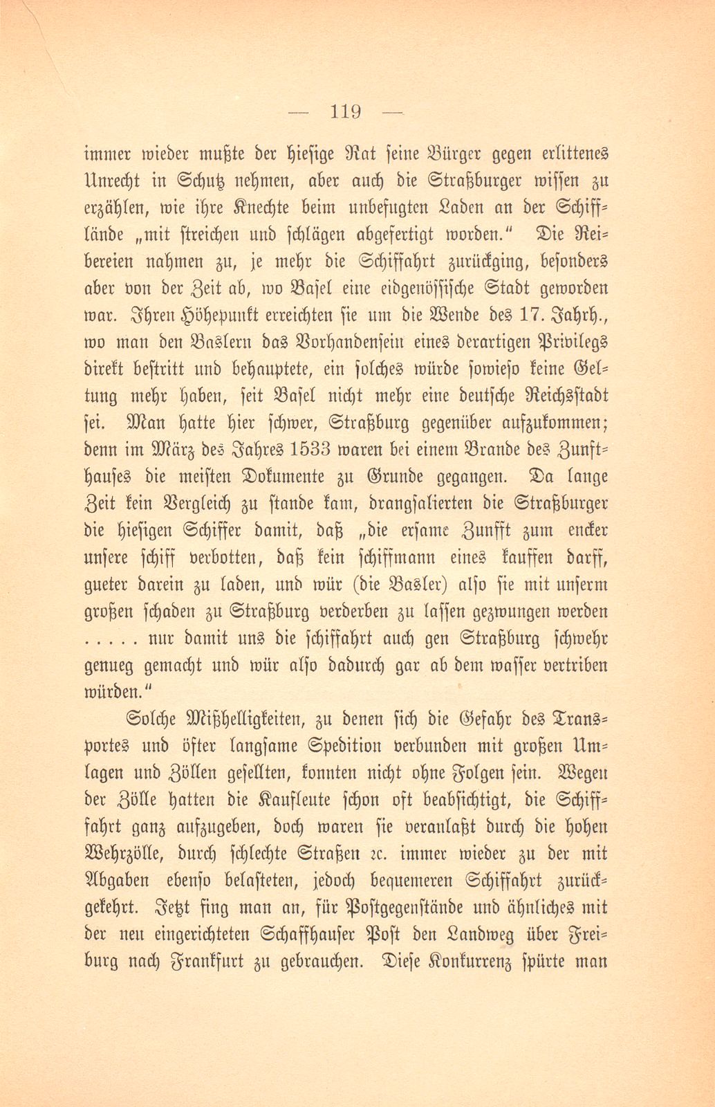 Zur Geschichte der Basler Rheinschiffahrt und der Schiffleutenzunft – Seite 9