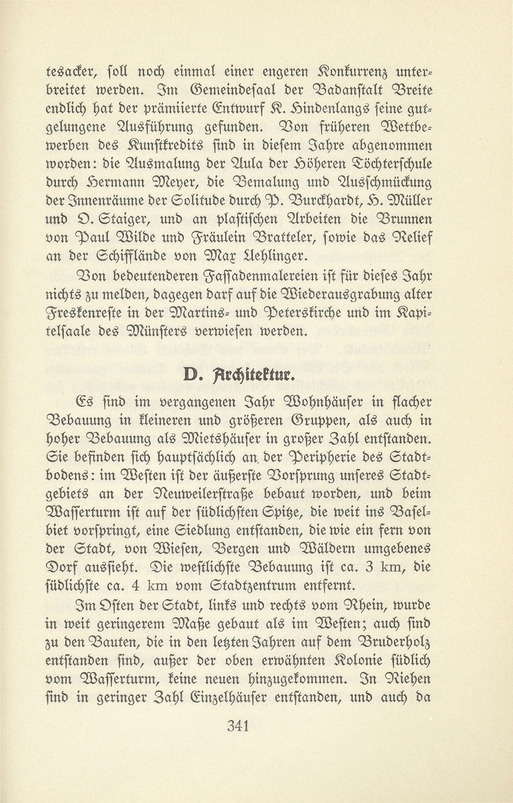 Das künstlerische Leben in Basel vom 1. Oktober 1927 bis 30. September 1928 – Seite 5