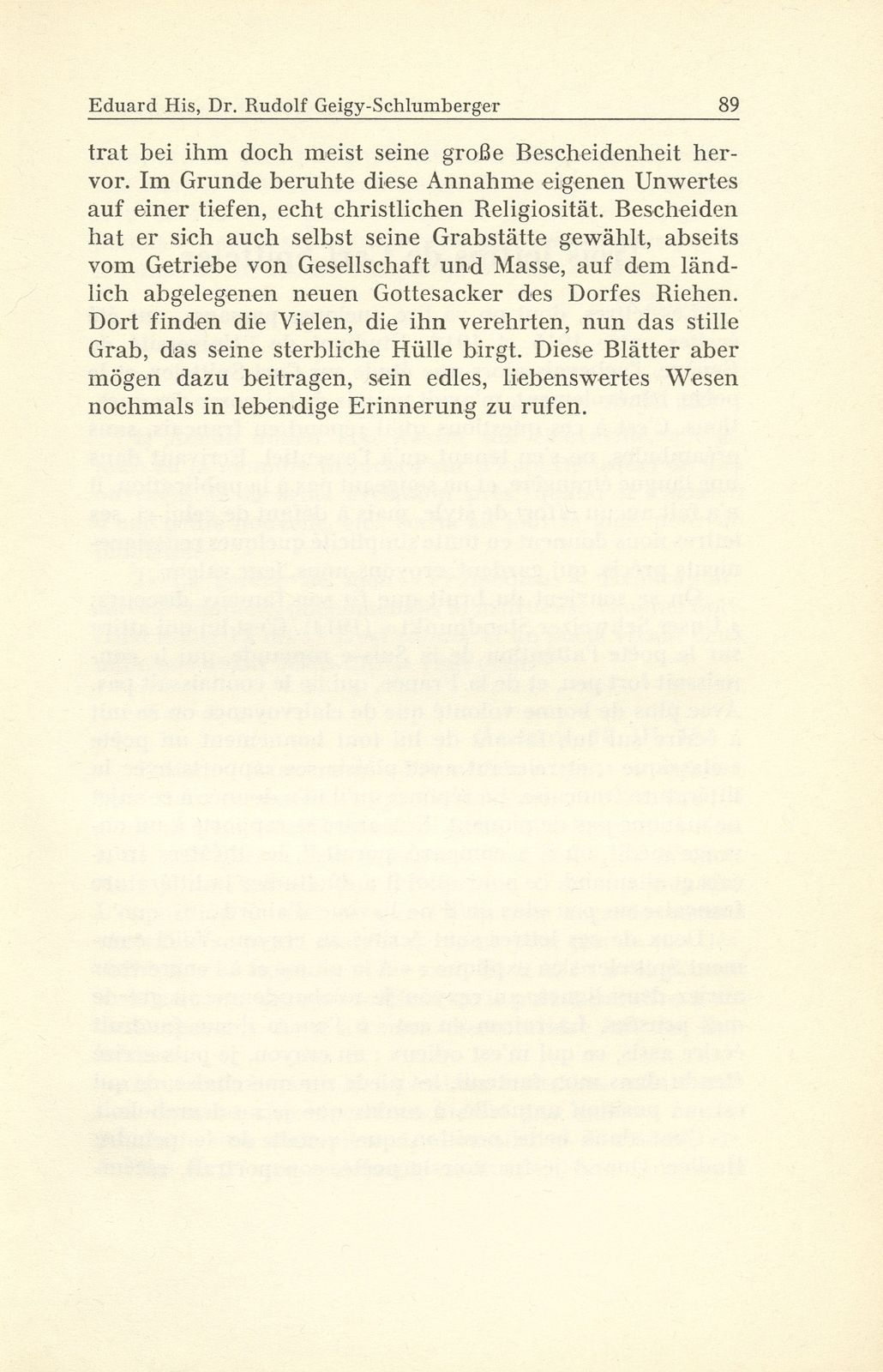 Dr. Rudolf Geigy-Schlumberger 24. März 1862 bis 14. Februar 1943 – Seite 7