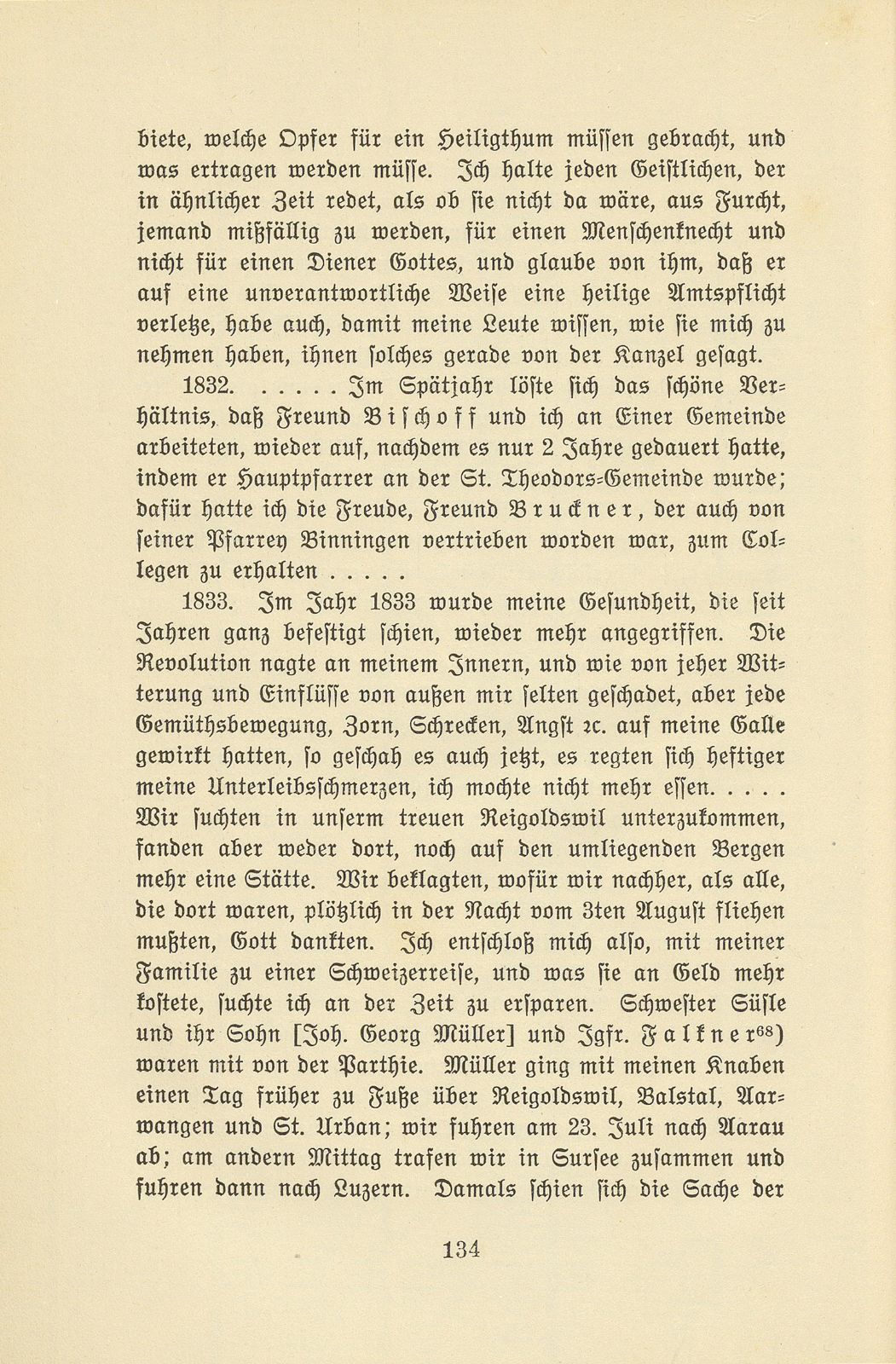 Aus den Aufzeichnungen von Pfarrer Daniel Kraus 1786-1846 – Seite 82