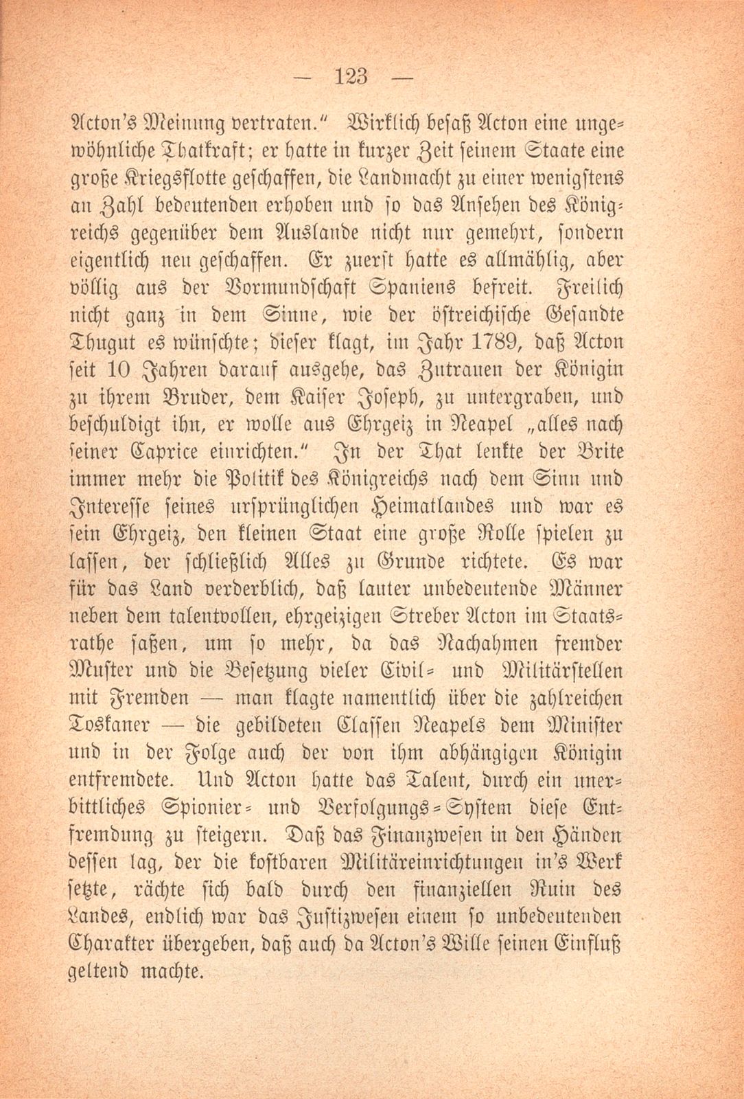 Don Emanuel Burckhardt, Generalcapitain des Königreiches beider Sizilien – Seite 13