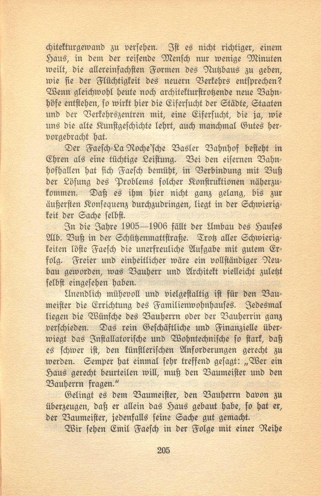 Emil Faesch, Architekt. Geb. 14. Juli 1865, gest. 23. Dezember 1915 – Seite 11