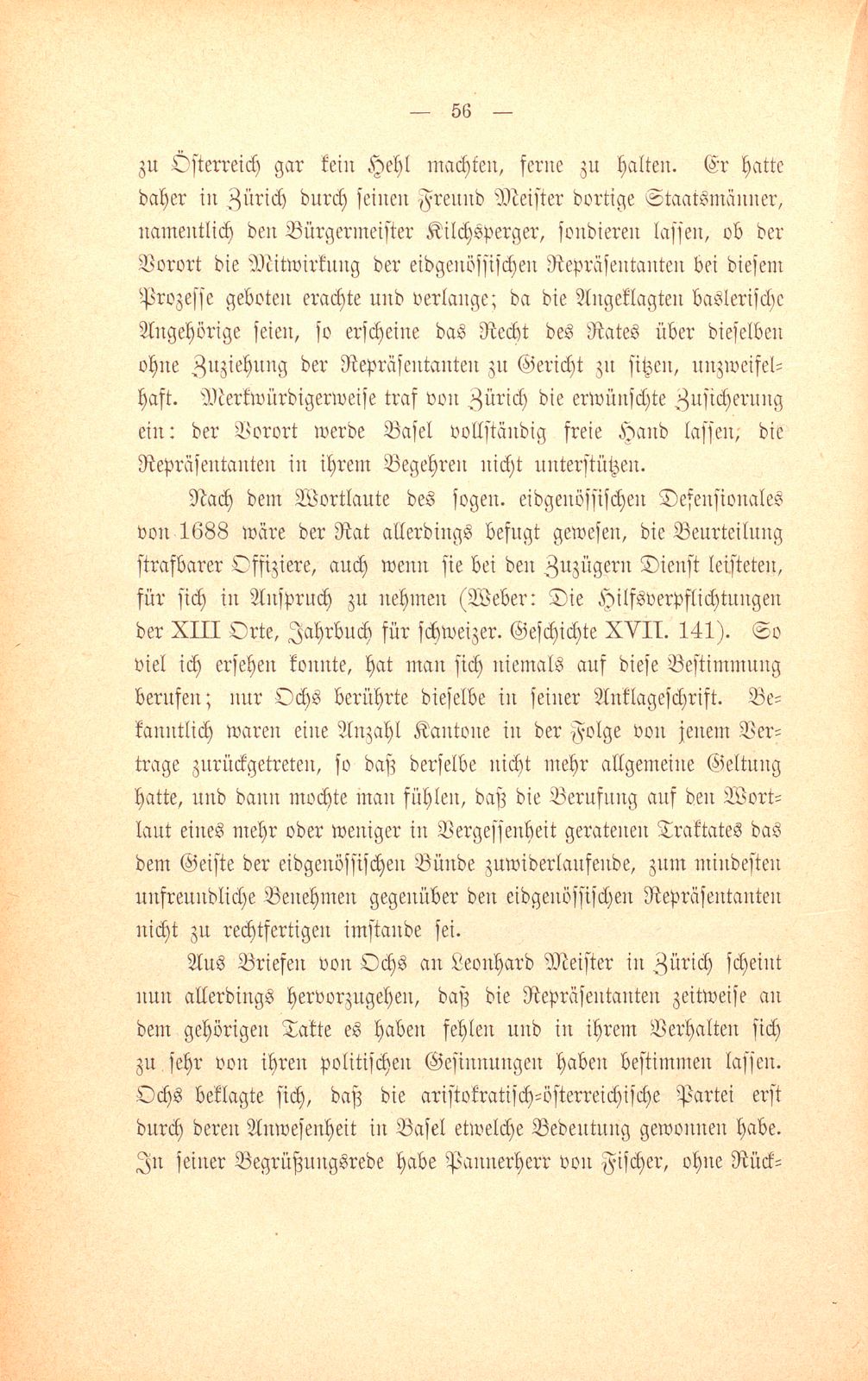 Ein Staatsprozess aus den letzten Tagen der alten Eidgenossenschaft – Seite 39