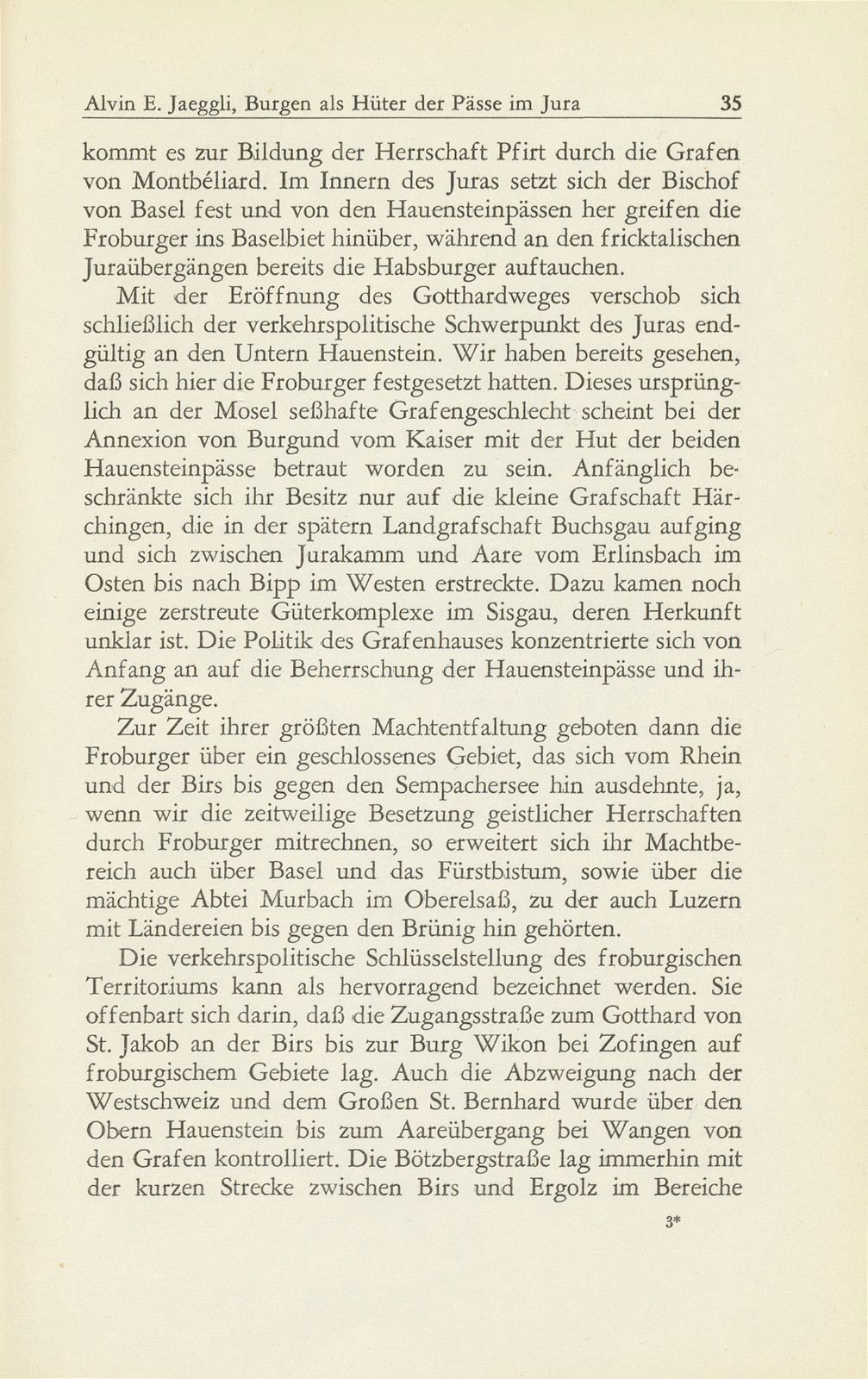 Burgen als Hüter der Pässe im Jura – Seite 9