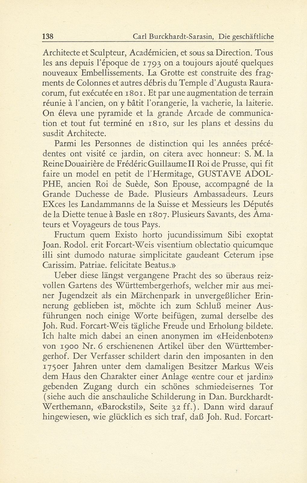 Die geschäftliche Tätigkeit von Johann Rudolf Forcart-Weis 1749-1834 – Seite 39