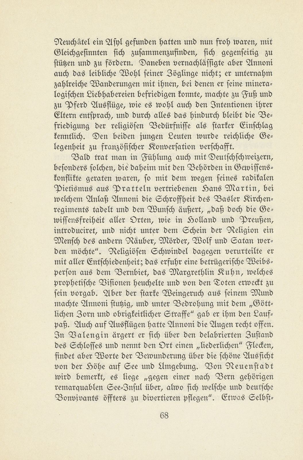 Aus den Wanderjahren des Hieronymus Annoni (1697-1770) – Seite 4