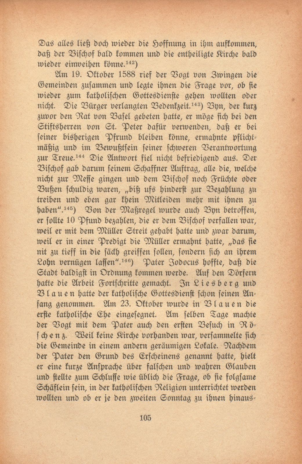 Die Gegenreformation im baslerisch-bischöflichen Laufen – Seite 15