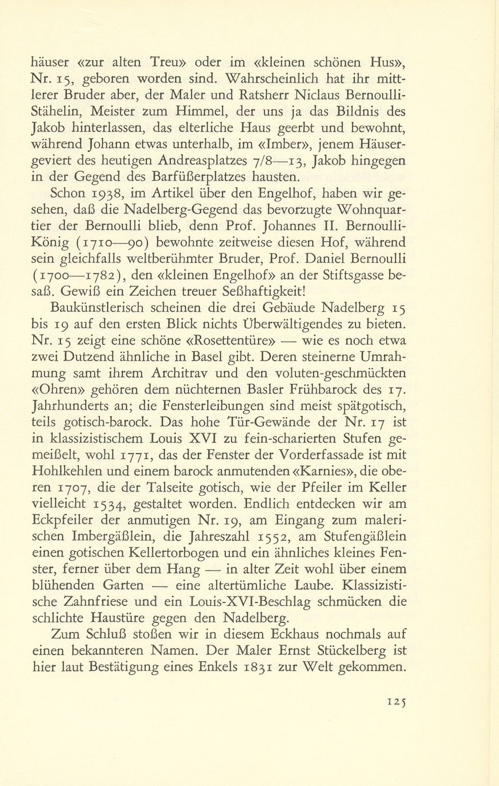 Denkwürdiges um ein paar Nadelberg-Häuser – Seite 7