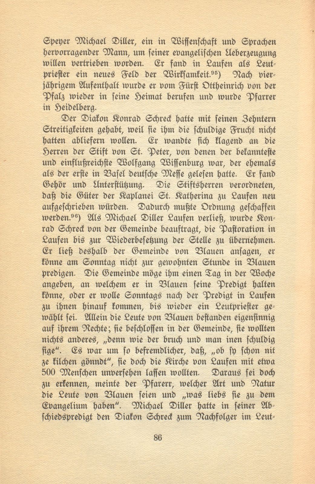 Die Reformation im baslerisch-bischöflichen Laufen – Seite 50