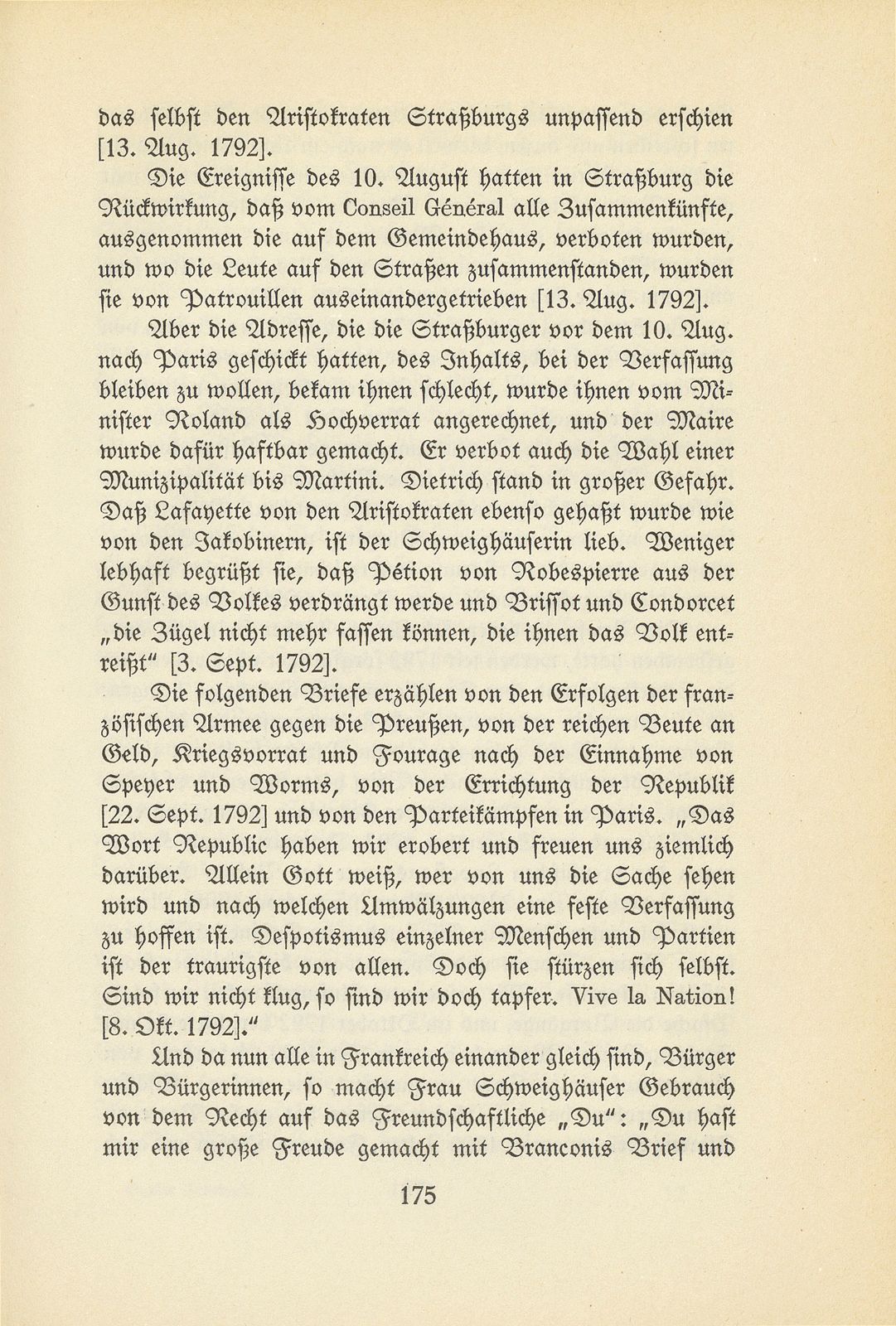 Erlebnisse der Strassburger Gelehrtenfamilie Schweighäuser während der französischen Revolution – Seite 29