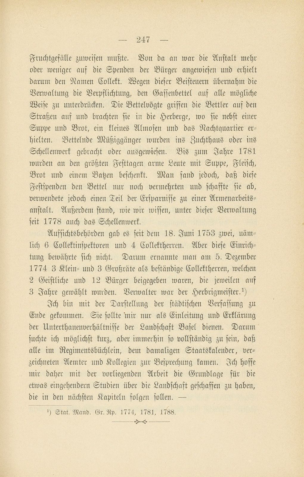 Stadt und Landschaft Basel in der zweiten Hälfte des 18. Jahrhunderts – Seite 77