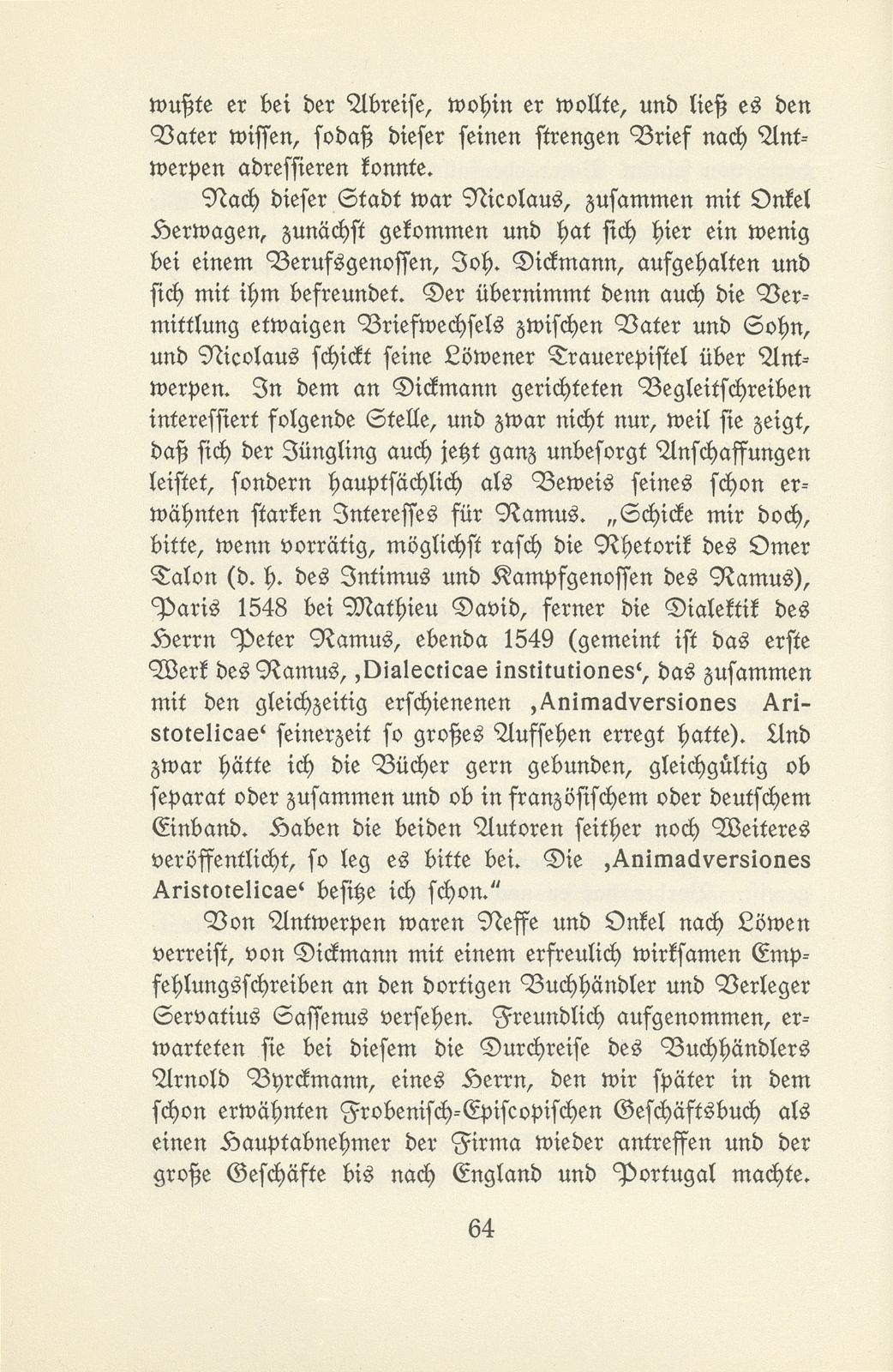 Aus den Lehrjahren Nicolaus Bischoffs des Jüngeren – Seite 39