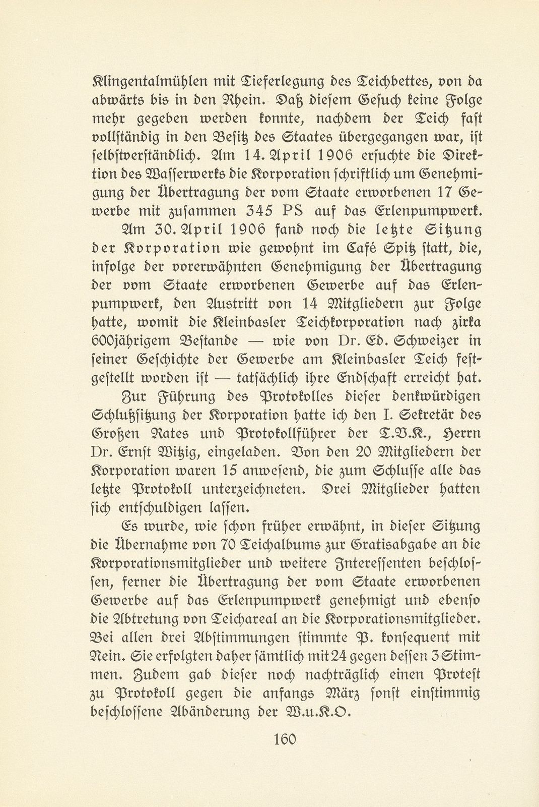 Memoiren des letzten Wassermeisters der Kleinbasler Teichkorporation – Seite 52