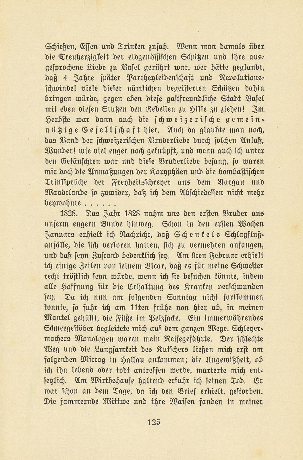 Aus den Aufzeichnungen von Pfarrer Daniel Kraus 1786-1846 – Seite 73