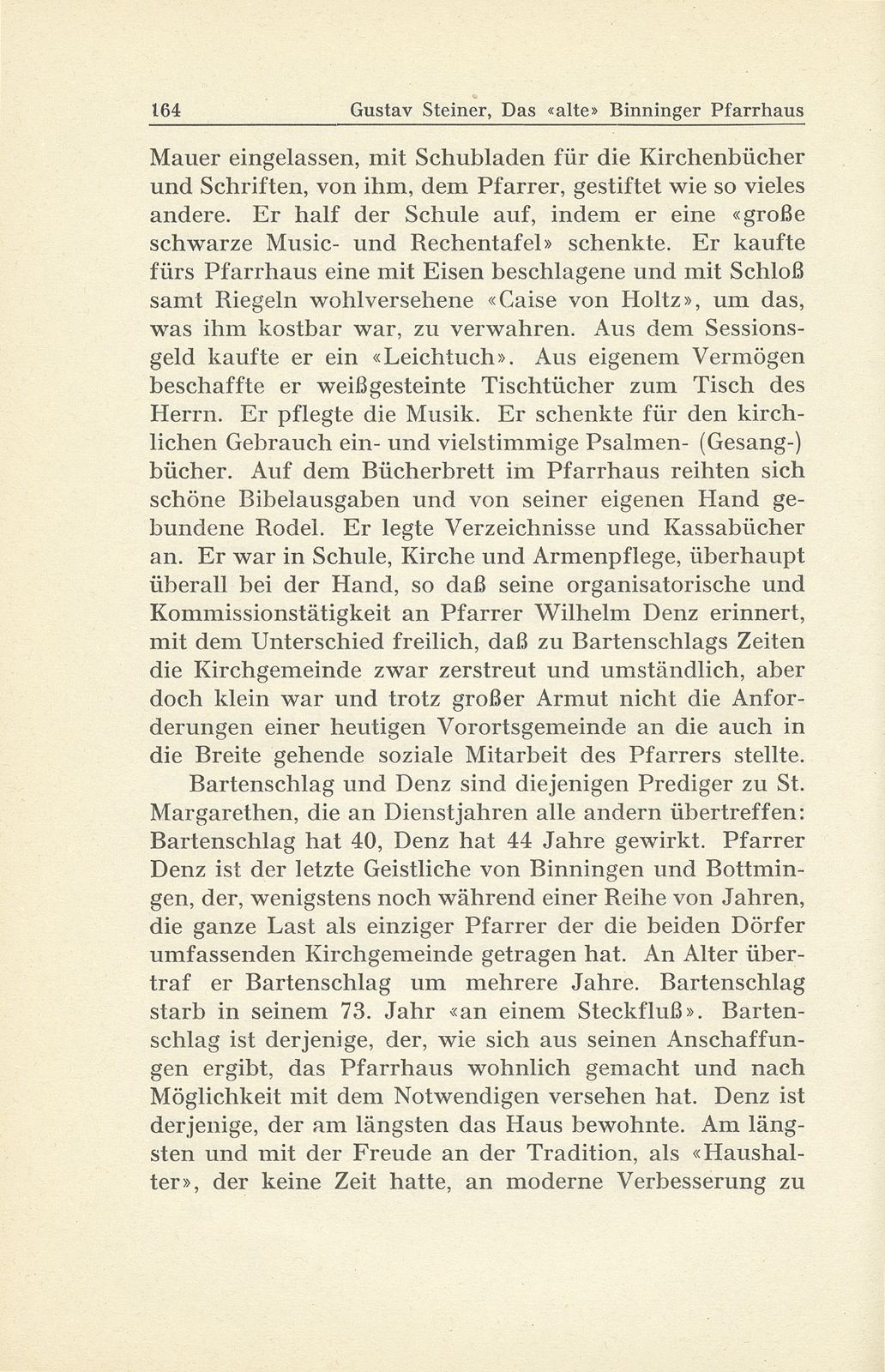 Das ‹alte› Binninger Pfarrhaus 1708-1938 – Seite 27