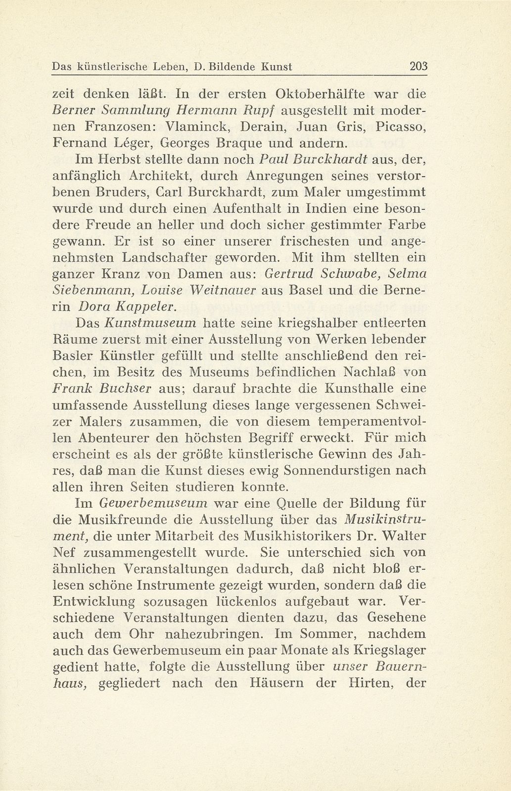 Das künstlerische Leben in Basel vom 1. Oktober 1939 bis 30. September 1940 – Seite 3