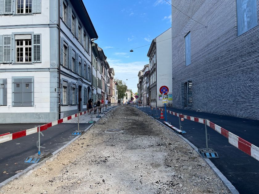 Baustelle Aeschenvorstadt  – {source?html}