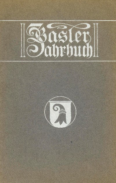 Basler Jahrbuch 1931