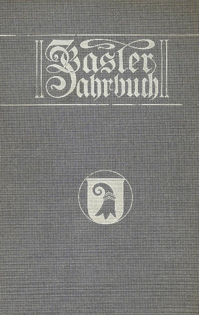 Basler Jahrbuch 1907