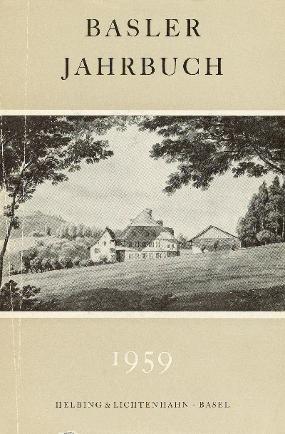 Basler Jahrbuch 1959