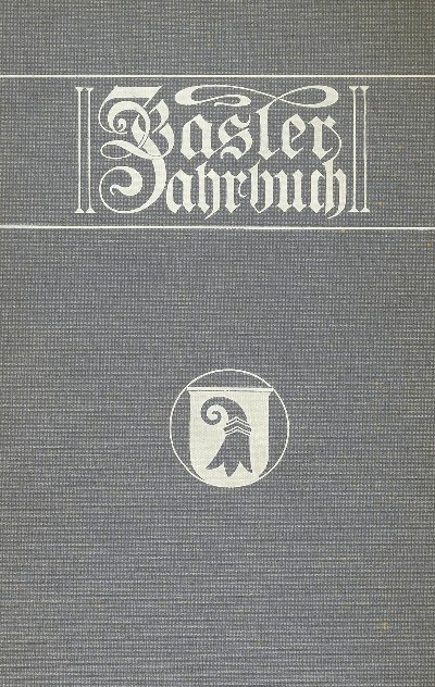 Basler Jahrbuch 1912