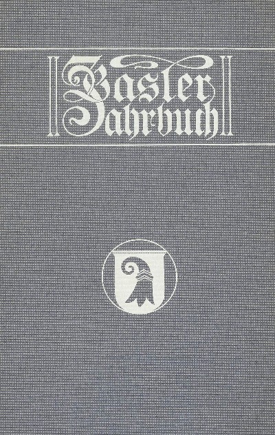 Basler Jahrbuch 1910