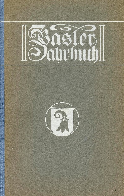 Basler Jahrbuch 1940