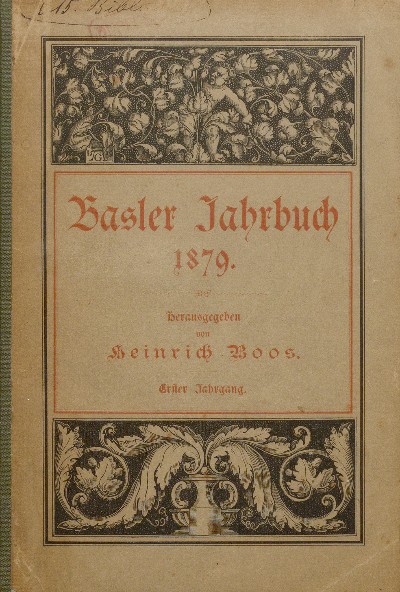 Basler Jahrbuch 1879