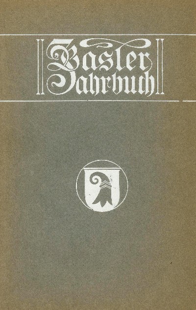 Basler Jahrbuch 1927