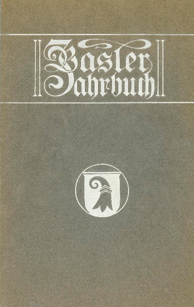 Basler Jahrbuch 1932