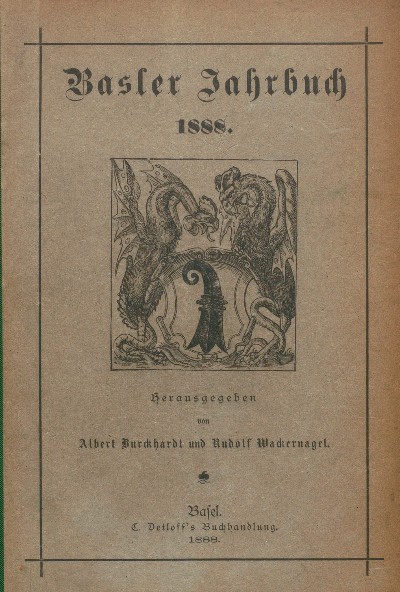 Basler Jahrbuch 1888